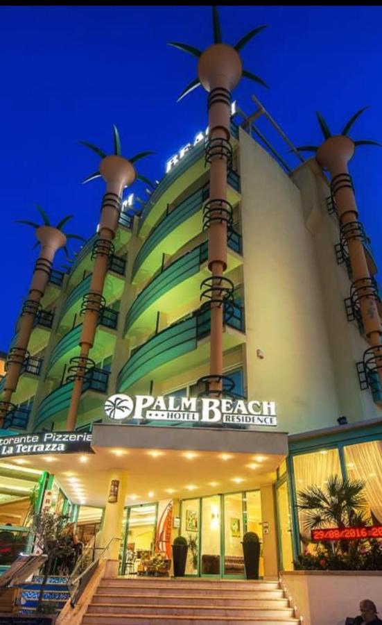 Hotel Palm Beach B&B Sea View Rimini Buitenkant foto