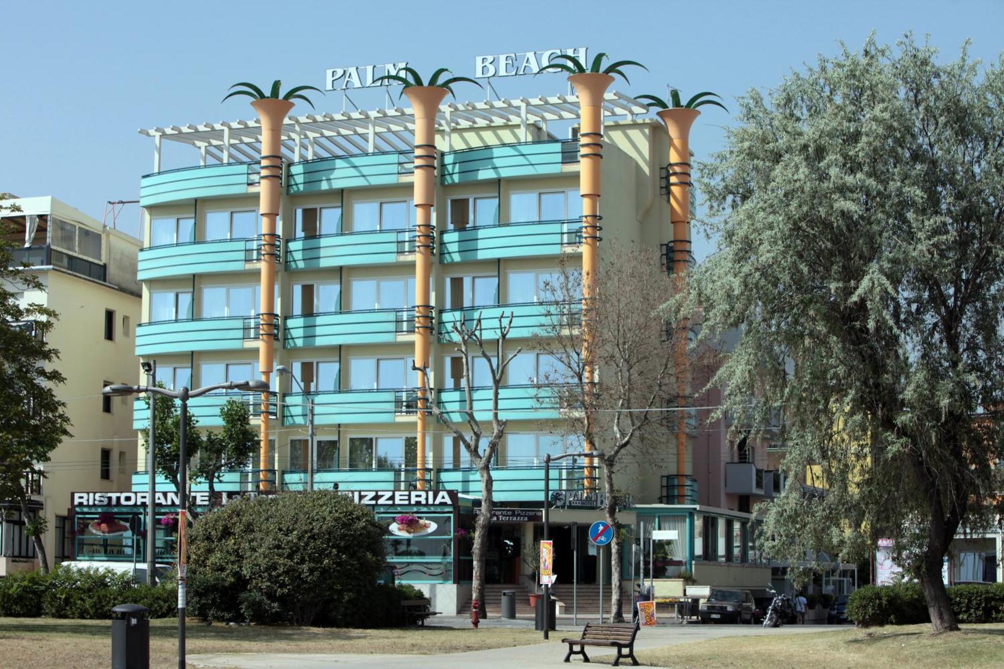 Hotel Palm Beach B&B Sea View Rimini Buitenkant foto