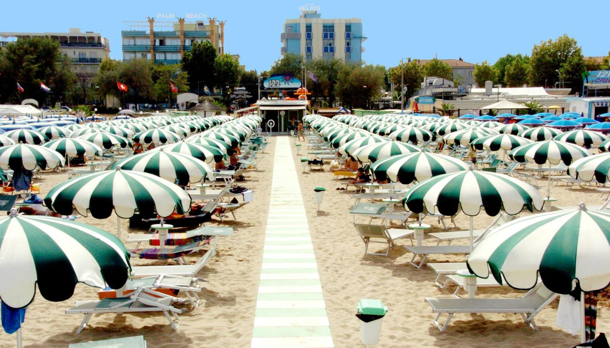 Hotel Palm Beach B&B Sea View Rimini Buitenkant foto